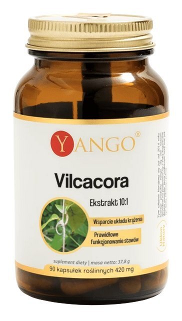 YANGO Vilcacora - ekstrakt 10:1 330mg, 90 kaps.