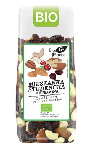 BIO PLANET Mieszanka studencka z żurawiną BIO 150g