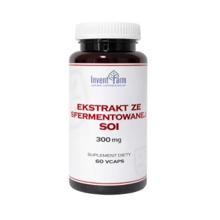 Ekstrakt ze sfermentowanej soi 300mg, 60kaps. INVENT FARM