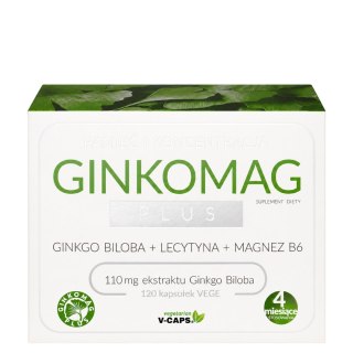 Ginkomag Plus 120 Vcaps. XENICO PHARMA
