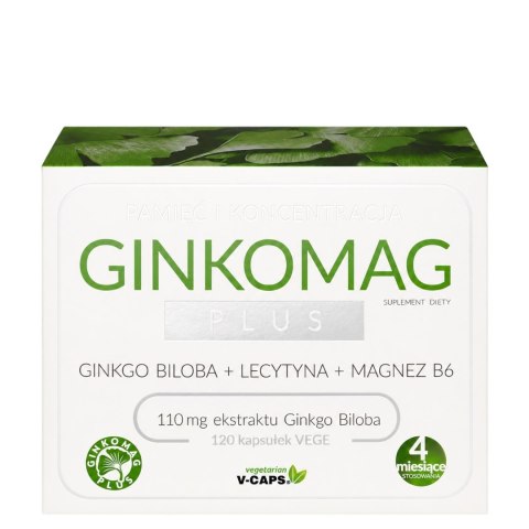 Ginkomag Plus 120 Vcaps. XENICO PHARMA