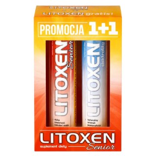Litoxen Senior Zestaw 1+1 (2x20 tabl. mus.) XENICO PHARMA