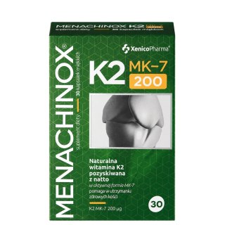 Menachinox K2 MK-7 200mcg, 30 sgels. XENICO PHARMA