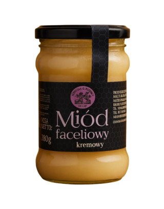 Miód kremowy faceliowy 380g SPECJAŁ Z PASIEKI