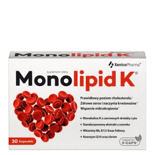Monolipid K, 30 Vcaps. XENICO PHARMA