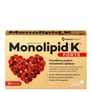 Monolipid K Forte, 30 Vcaps. XENICO PHARMA
