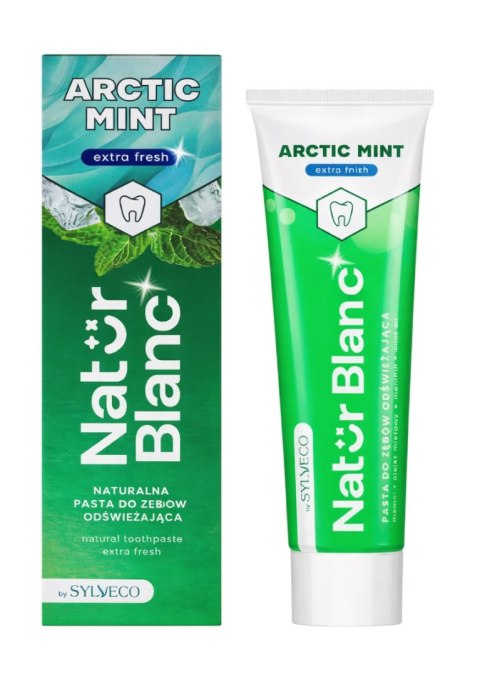 NATUR BLANC Pasta do zębów ARCTIC MINT odświeżająca 100ml SYLVECO