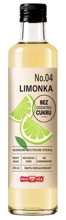 Napój No.04 limonka bez dodatku cukru 250ml POLSKA RÓŻA