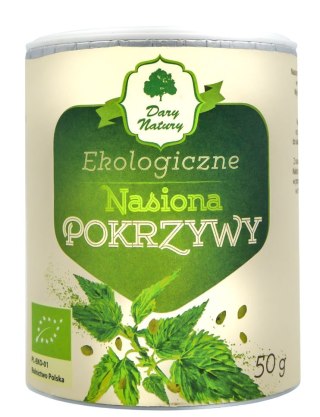 Nasiona pokrzywy BIO 50g DARY NATURY