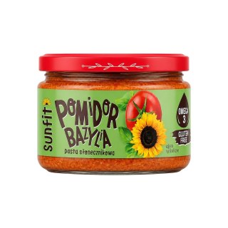 PRIMAVIKA Pasta słonecznikowa z pomidorami i bazylią 180g