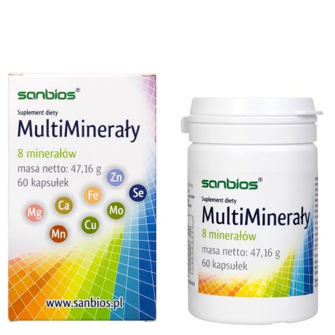 SANBIOS Multi Minerały 60 kaps.