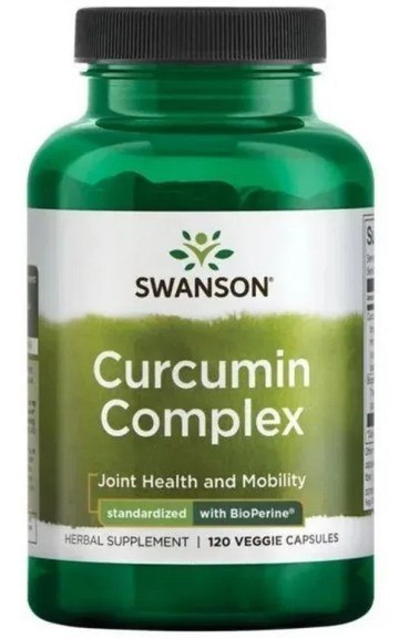 SWANSON Curcumin complex 350mg, 120vcaps.