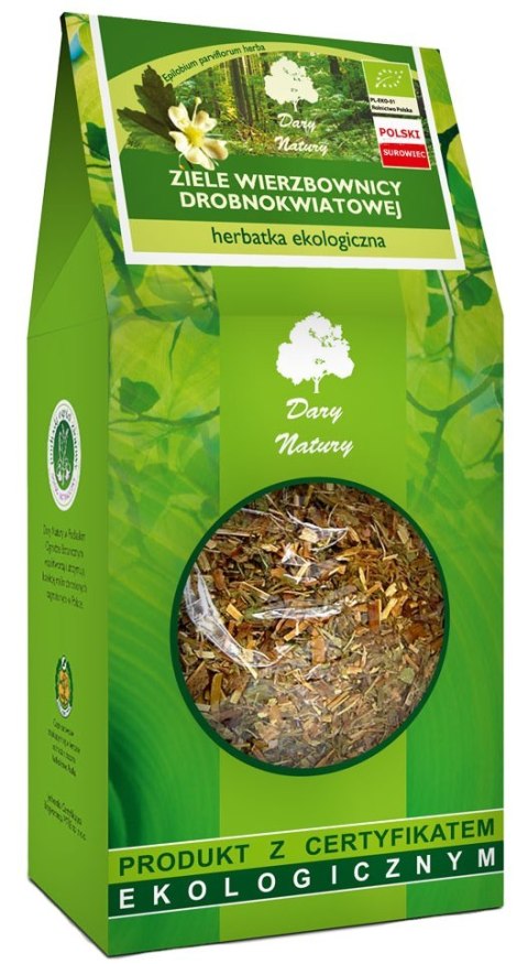 Wierzbownica ziele BIO - duży kartonik 200g DARY NATURY