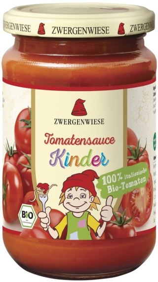 ZWERGENWIESE Sos pomidorowy dla dzieci bezglutenowy BIO 340ml