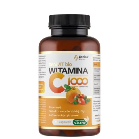 XeniVIT bio Witamina C 1000, 90 Vcaps. XENICO PHARMA