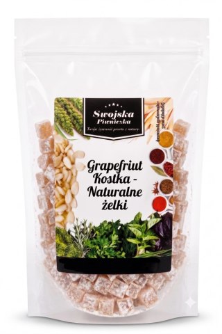 GRAPEFRUIT KOSTKA NATURALNE ŻELKI1KG SWOJSKA PIWNICZKA