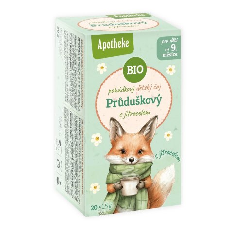 HERBATKA BAJKOWA DLA DZIECI NA OSKRZELA Z BABKĄ LANCETOWATĄ BIO (20 x 1,5 g) 30 g - APOTHEKE