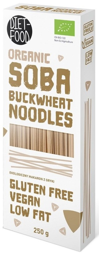 MAKARON (GRYCZANY) NOODLE SOBA BIO 250 g - DIET-FOOD