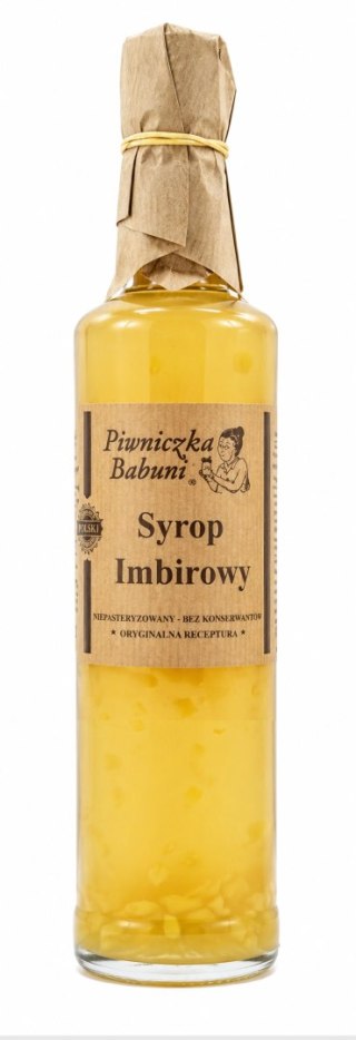 SYROP IMBIROWY 500 ml PIWNICZKA BABUNI