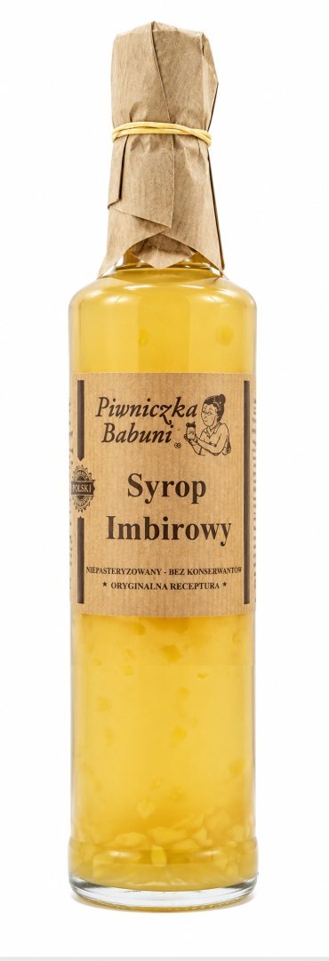 SYROP IMBIROWY 500 ml PIWNICZKA BABUNI