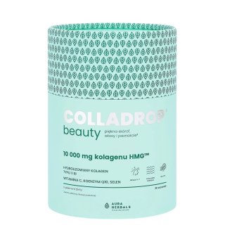 AURA HERBALS Colladrop BEAUTY saszetki - kolagen morski HMG smak mojito 10000mg, 30 sasz.