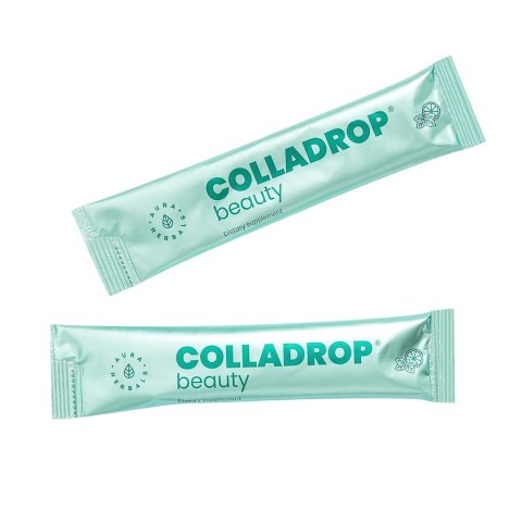AURA HERBALS Colladrop BEAUTY saszetki - kolagen morski HMG smak mojito 10000mg, 30 sasz.