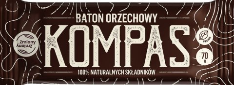BATON ORZECHOWY KOMPAS BEZGLUTENOWY 70 g - ZMIANY ZMIANY