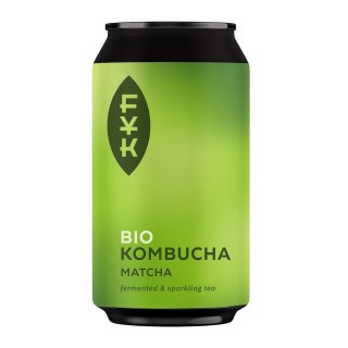 KOMBUCHA Z MATCHĄ BEZGLUTENOWA BIO 330 ml - FOREVER YOUNG KOMBUCHA