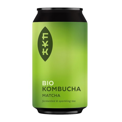 KOMBUCHA Z MATCHĄ BEZGLUTENOWA BIO 330 ml - FOREVER YOUNG KOMBUCHA