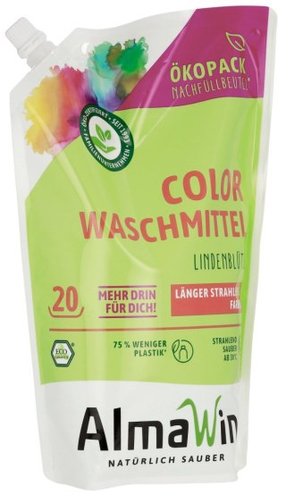 PŁYN DO PRANIA KOLOROWYCH UBRAŃ (KONCENTRAT) (UZUPEŁNIENIE) ECO 1,5 L (20 PRAŃ) - ALMAWIN