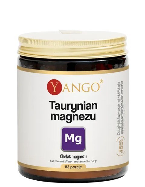 YANGO Taurynian magnezu proszek 50g (83 porcje)
