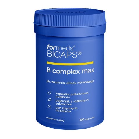 BICAPS B complex max 60 kaps. FORMEDS