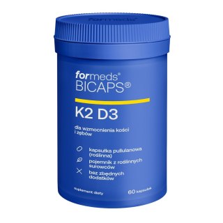 BICAPS K2 D3, 60 kaps. FORMEDS