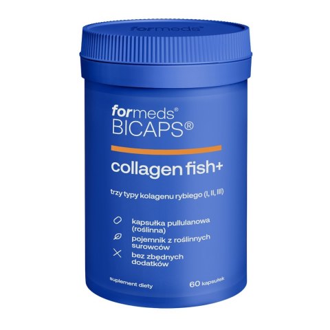 BICAPS collagen fish+, 60 kaps. FORMEDS