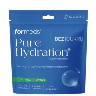 Pure Hydration Cytryna + limonka bez dodatku cukru 14 sasz. FORMEDS