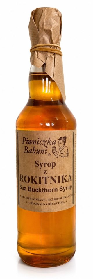 SYROP Z ROKITNIKA 500ML PIWNICZKA BABUNI