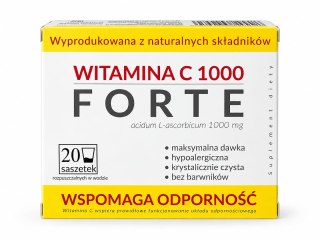 Witamina C 1000mg Forte 20 saszetek UNIPHAR