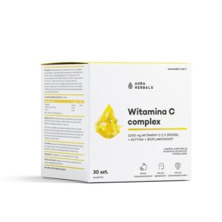 AURA HERBALS Witamina C Complex 1000mg, 30 saszetek